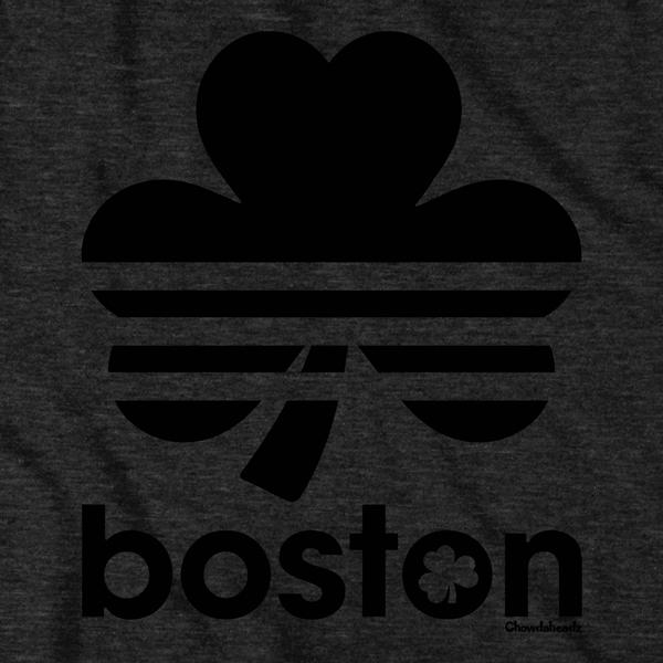 Boston Shamrock Blackout T-Shirt - Chowdaheadz