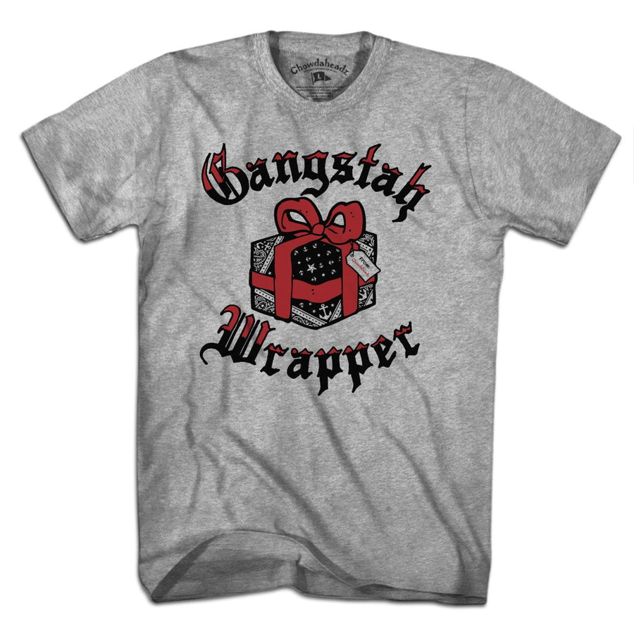 Gangstah Wrapper Holiday T-Shirt - Chowdaheadz