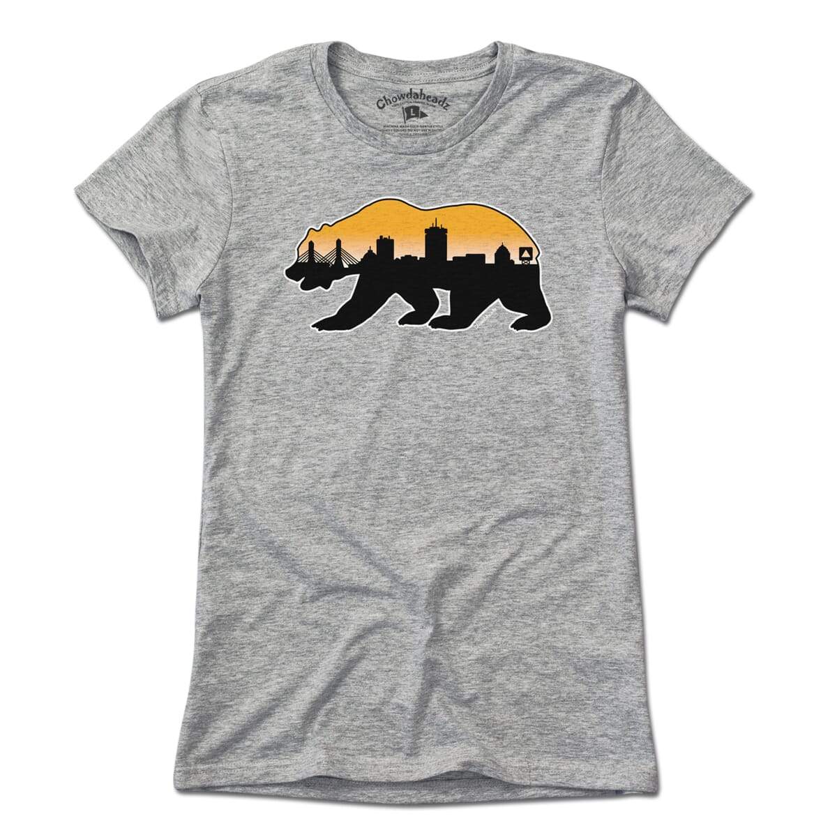 Boston Bear Skyline T-Shirt - Chowdaheadz