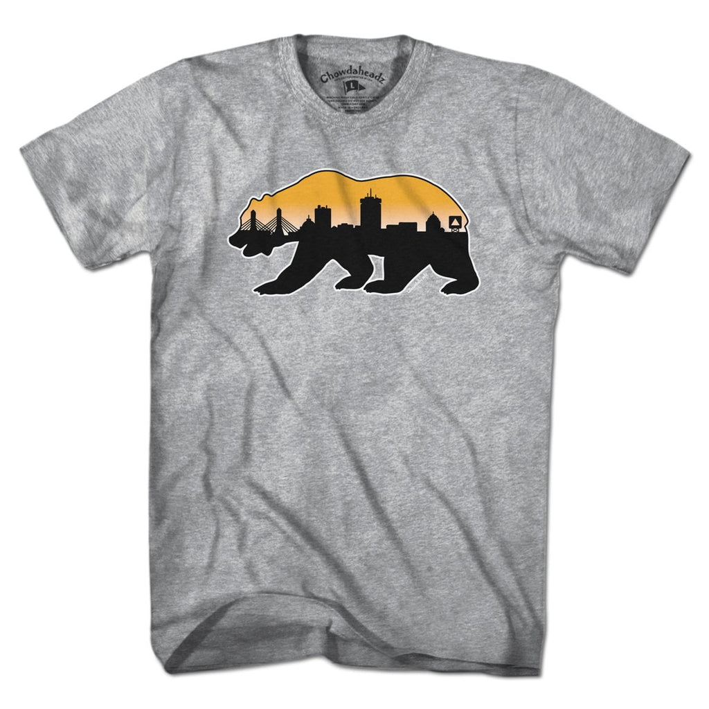 Boston Bear Skyline T-Shirt - Chowdaheadz