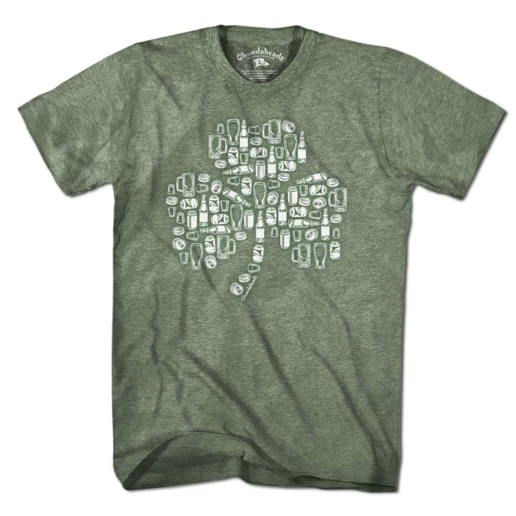 St. Paddy's Aftermath Shamrock T-Shirt - Chowdaheadz