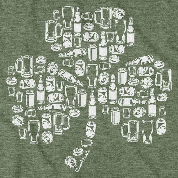 St. Paddy's Aftermath Shamrock T-Shirt - Chowdaheadz
