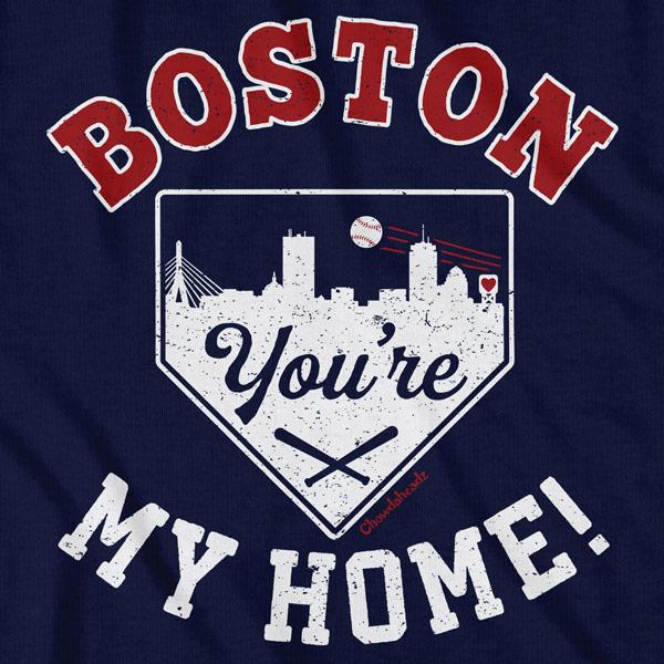 Boston Home Plate T-Shirt - Chowdaheadz