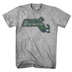 Massachusetts Scoreboard T-Shirt - Chowdaheadz