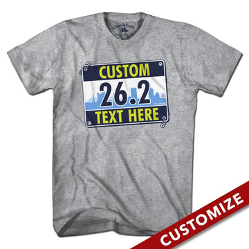 Custom Race Bib T-Shirt - Chowdaheadz