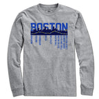 Boston Skyline Run Route T-Shirt - Chowdaheadz