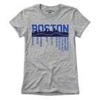 Boston Skyline Run Route T-Shirt - Chowdaheadz