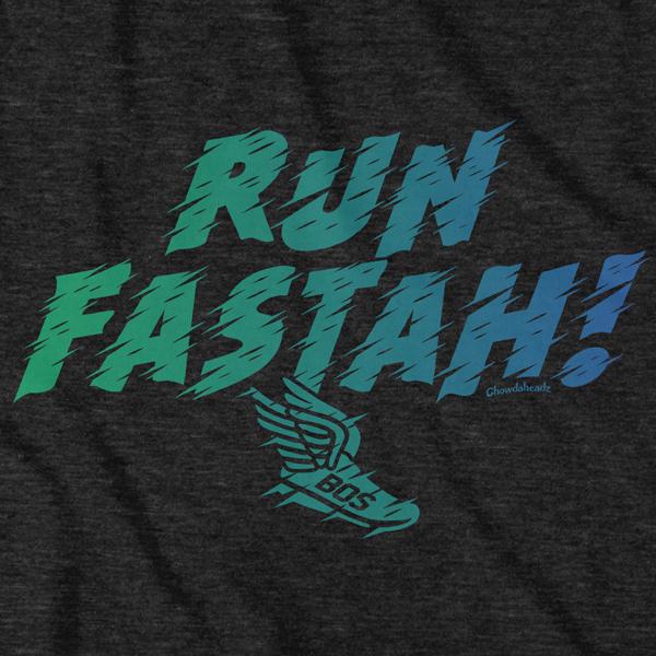 Run Fastah Fadeout T-Shirt - Chowdaheadz