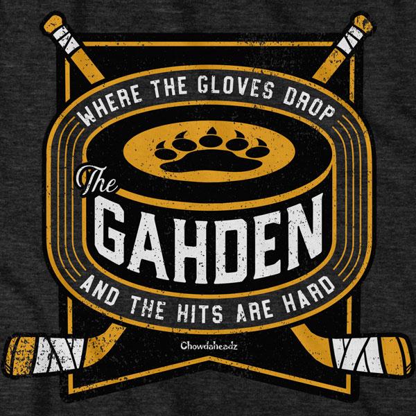 The Gahden Drop & Hard Hockey T-Shirt - Chowdaheadz