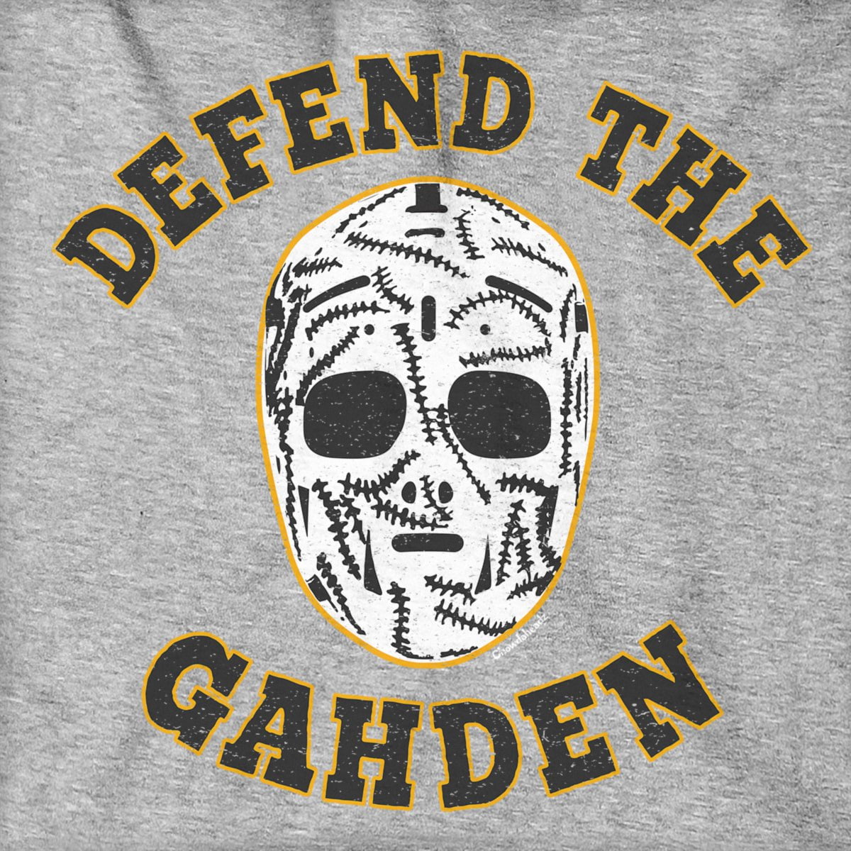 Defend The Gahden Goalie Mask Hoodie - Chowdaheadz