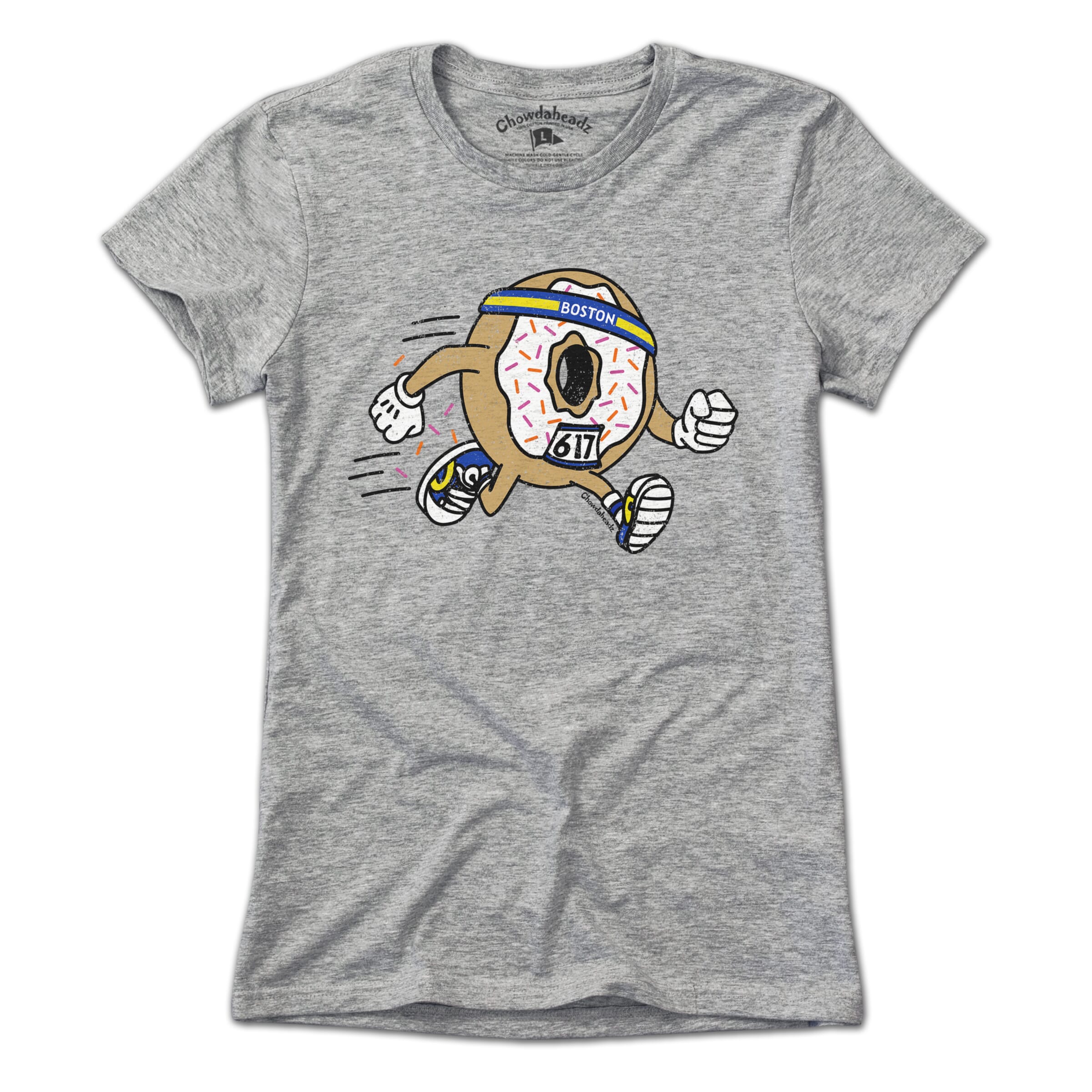 Running Doughnut T-Shirt - Chowdaheadz