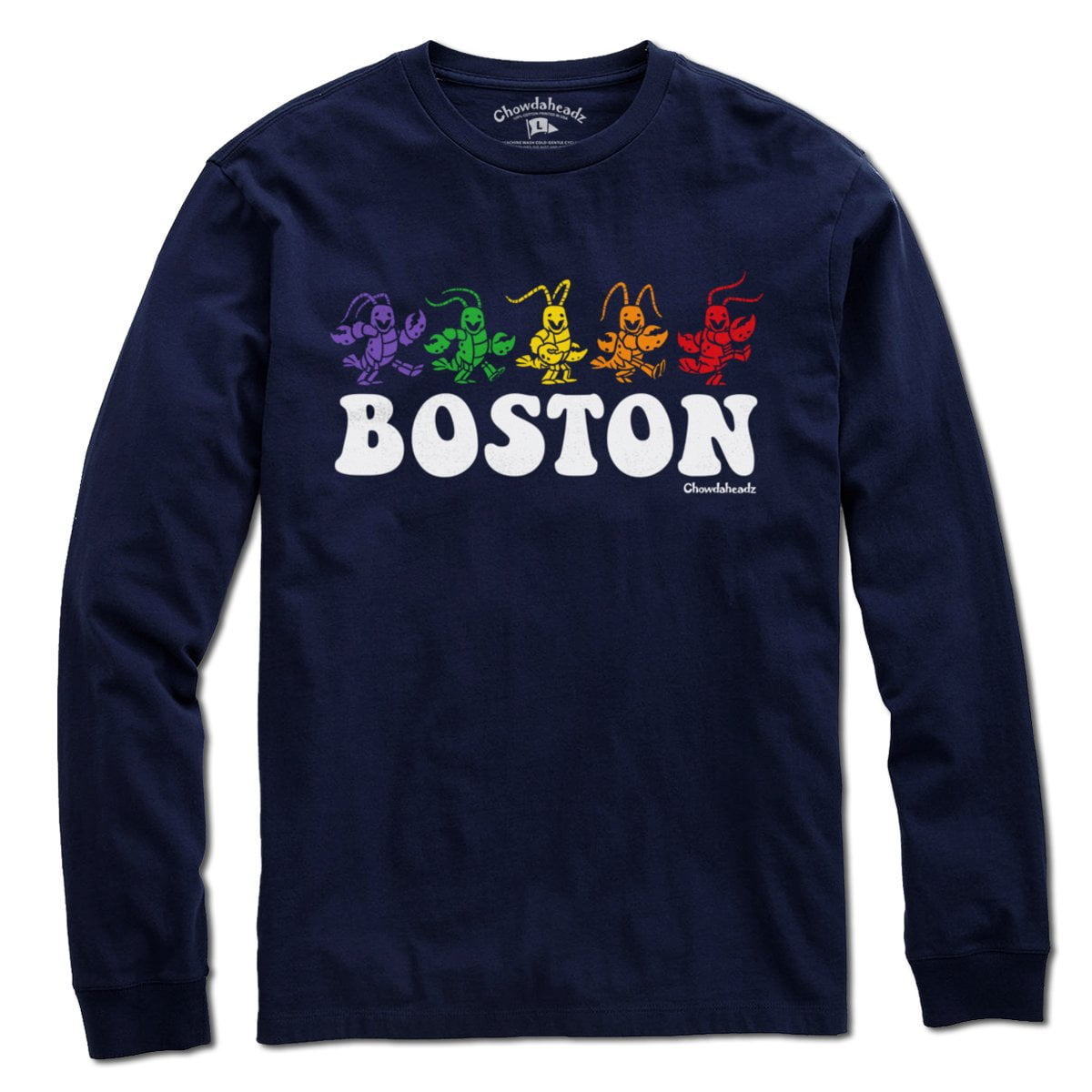 Boston Dancing Lobstahs T-shirt - Chowdaheadz