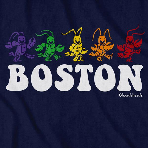 Boston Dancing Lobstahs T-shirt - Chowdaheadz