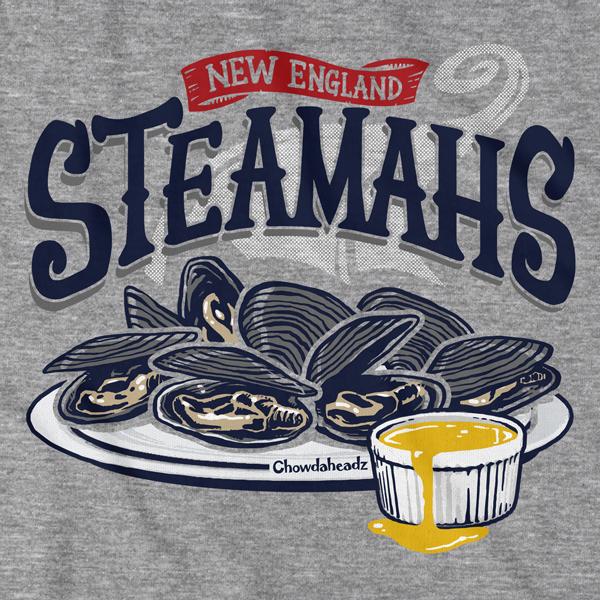 New England Steamahs T-Shirt - Chowdaheadz