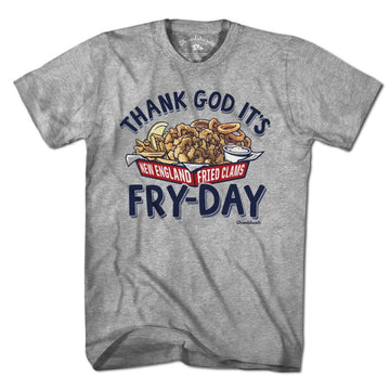 Thank God It's Fry-Day T-Shirt - Chowdaheadz