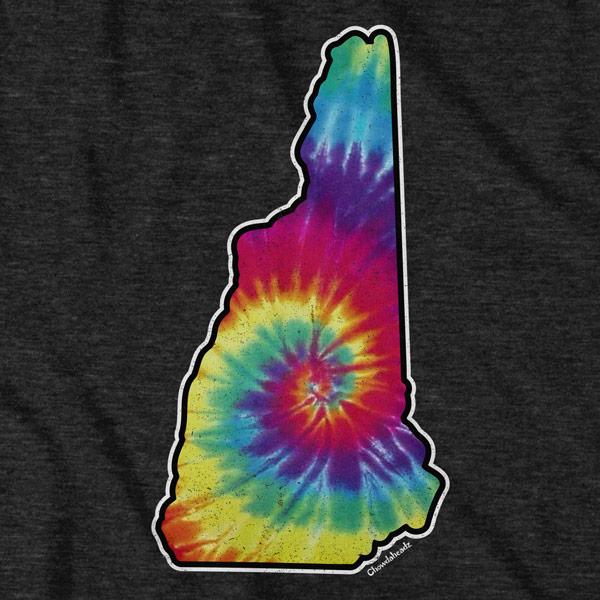 New Hampshire Tie Dye T-Shirt - Chowdaheadz