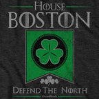 House Boston Shamrock Banner T-shirt - Chowdaheadz