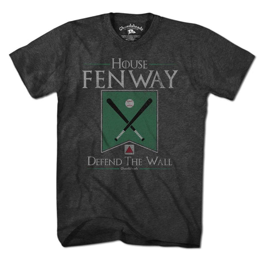 House Fenway Baseball Banner T-shirt - Chowdaheadz