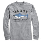 Daddy Shark Needs a Beer T-Shirt - Chowdaheadz