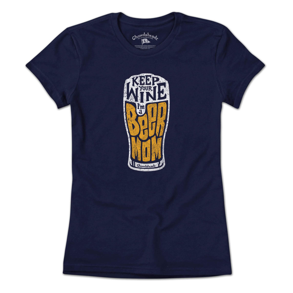 Beer Mom Pint T-shirt - Chowdaheadz