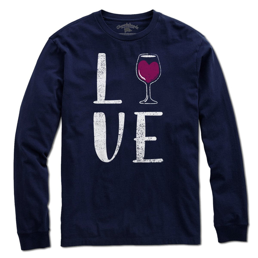 Love Wine T-Shirt - Chowdaheadz