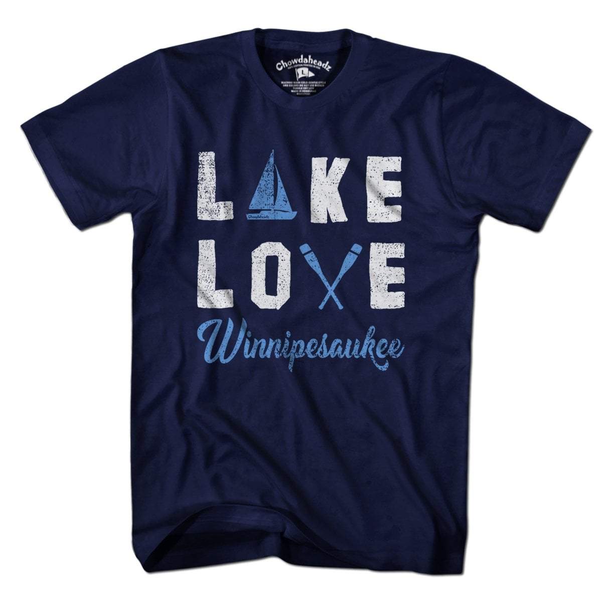 Lake Love Winnipesaukee T-Shirt - Chowdaheadz