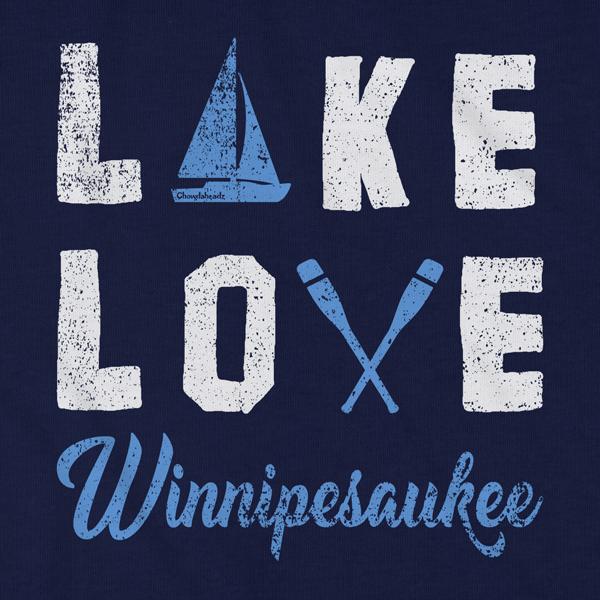 Lake Love Winnipesaukee T-Shirt - Chowdaheadz