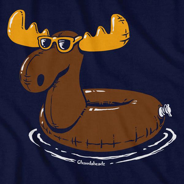 Moose Float T-Shirt - Chowdaheadz