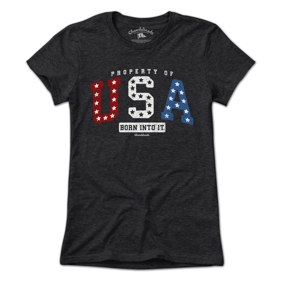 Property of USA t-shirt in alternate colorway — Father’s Day patriotic gift
