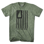 New Hampshire Black Flag T-Shirt - Chowdaheadz