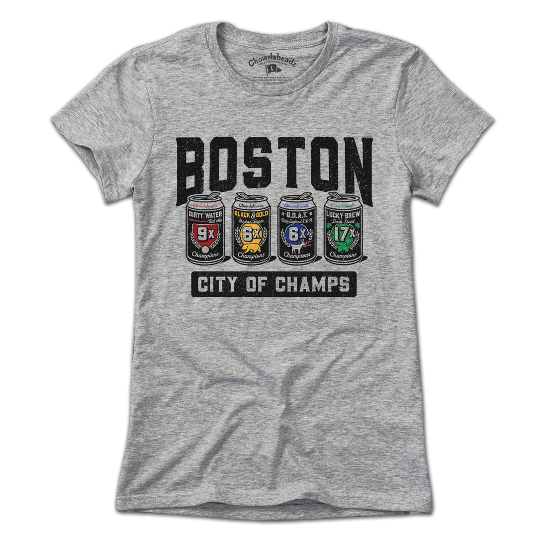 Boston 4-Pack Champions T-Shirt - Chowdaheadz