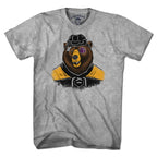 Hockey Grinnin' Bear T-Shirt - Chowdaheadz