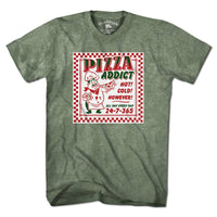 Pizza Addict T-Shirt - Chowdaheadz