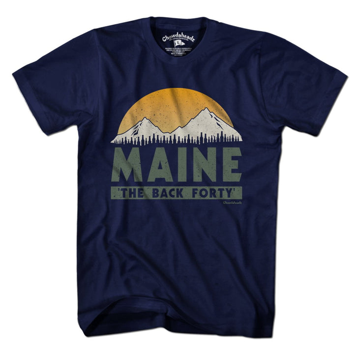 Maine 'The Back Forty' T-Shirt - Chowdaheadz