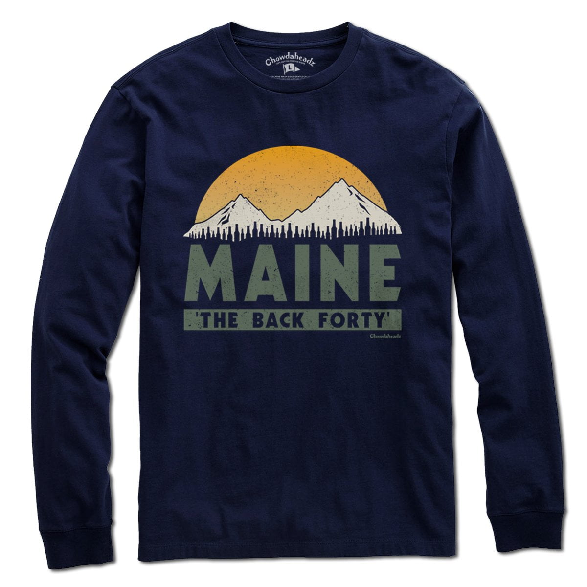 Maine 'The Back Forty' T-Shirt - Chowdaheadz