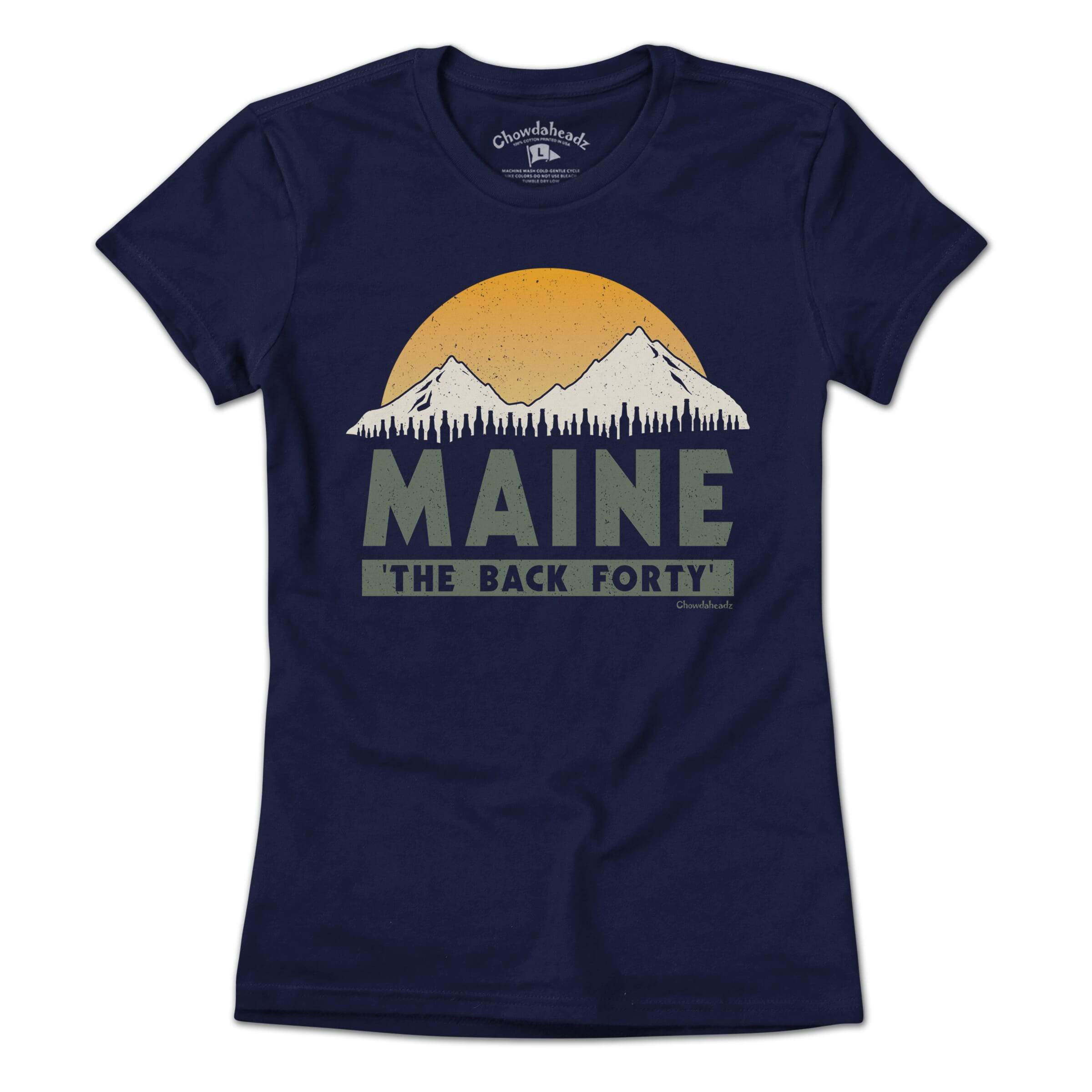 Maine 'The Back Forty' T-Shirt - Chowdaheadz
