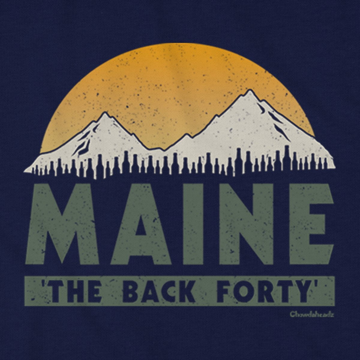 Maine 'The Back Forty' T-Shirt - Chowdaheadz