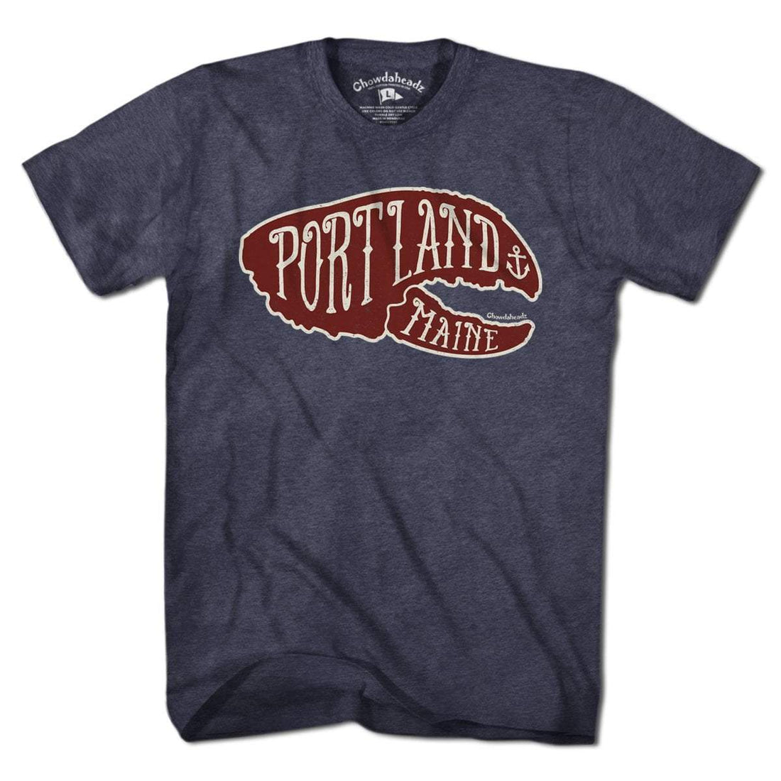 Portland Lobstah Claw Tshirt Chowdaheadz
