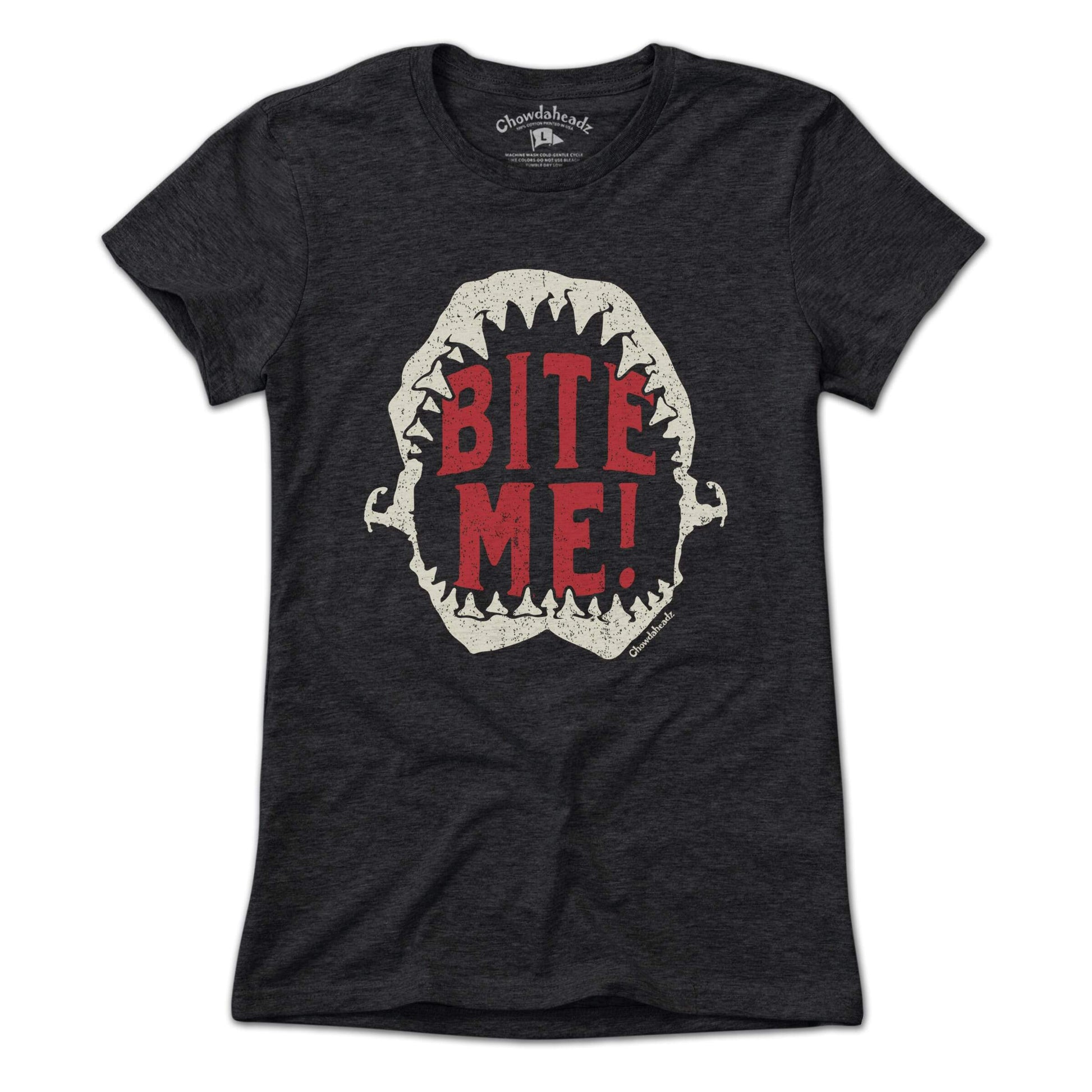 Bite Me Jaws T-Shirt - Chowdaheadz