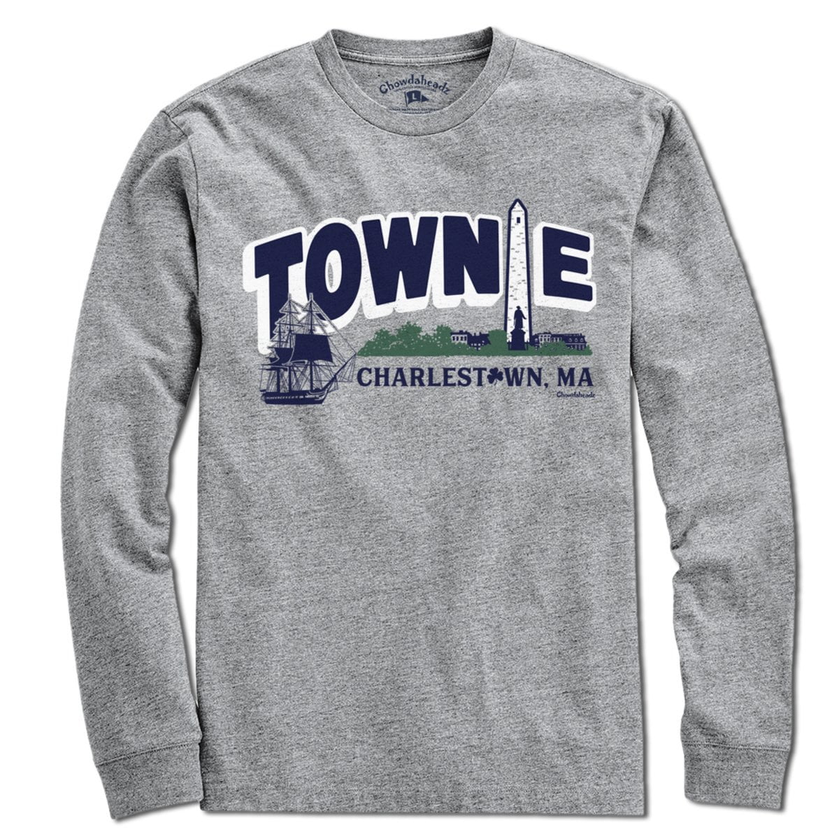 Townie Charlestown MA T-Shirt - Chowdaheadz
