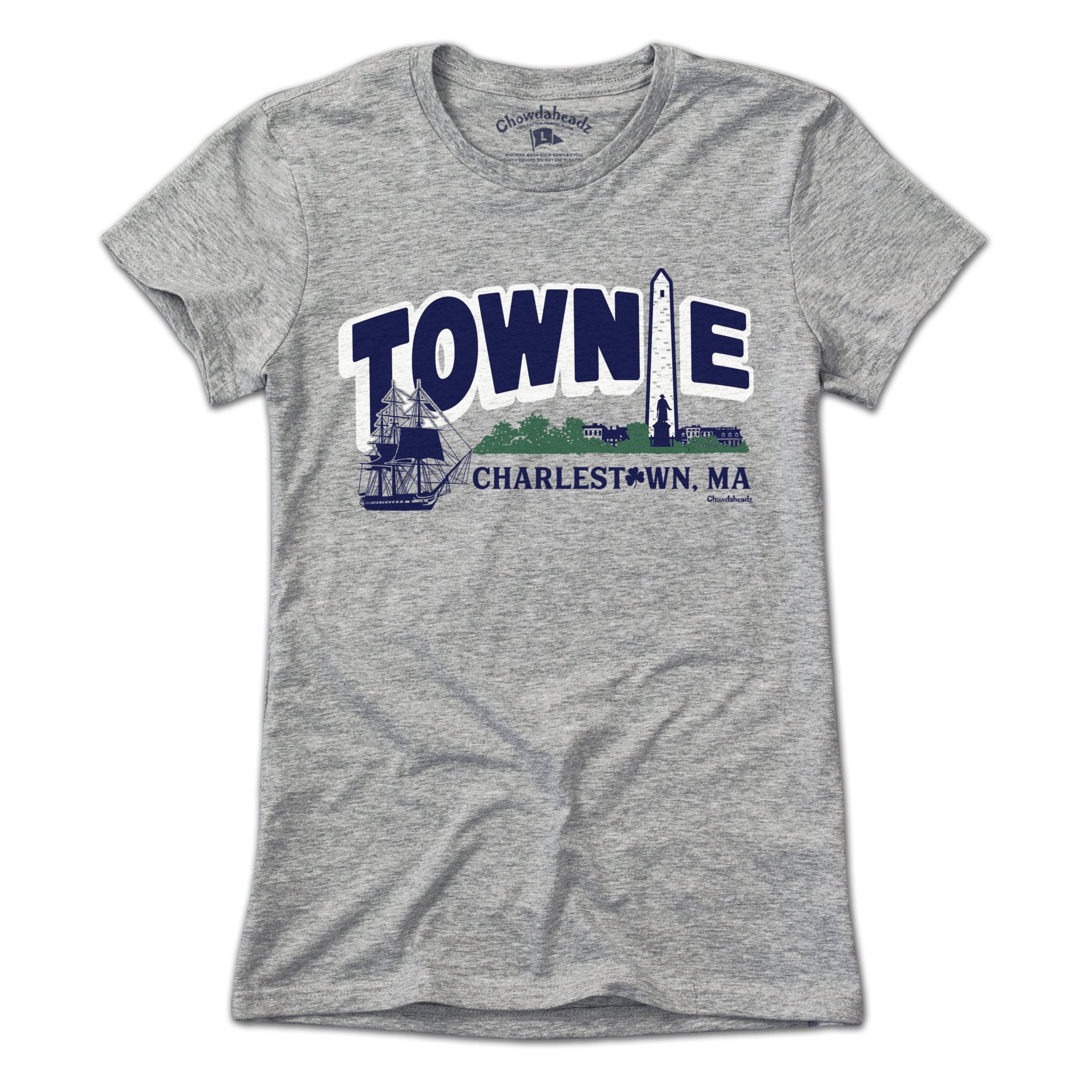 Townie Charlestown MA T-Shirt - Chowdaheadz