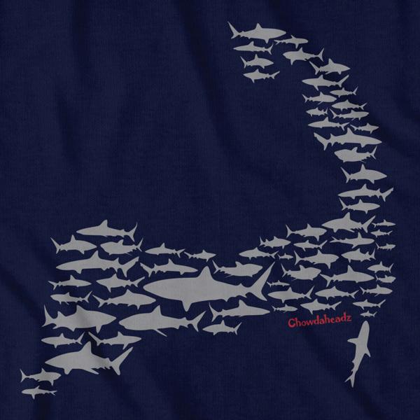 Cape Jaws Shark T-Shirt - Chowdaheadz
