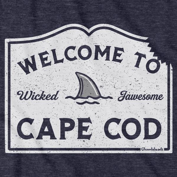 Welcome To Cape Cod Sign Hoodie - Chowdaheadz