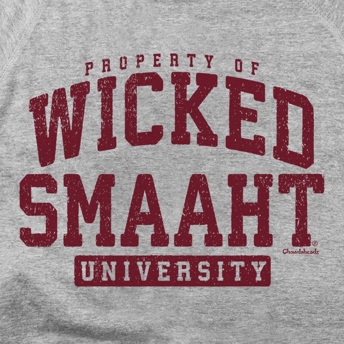 Property of Wicked Smaaht U Lightweight Hoodie - Chowdaheadz