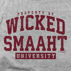 Property of Wicked Smaaht U Lightweight Hoodie - Chowdaheadz