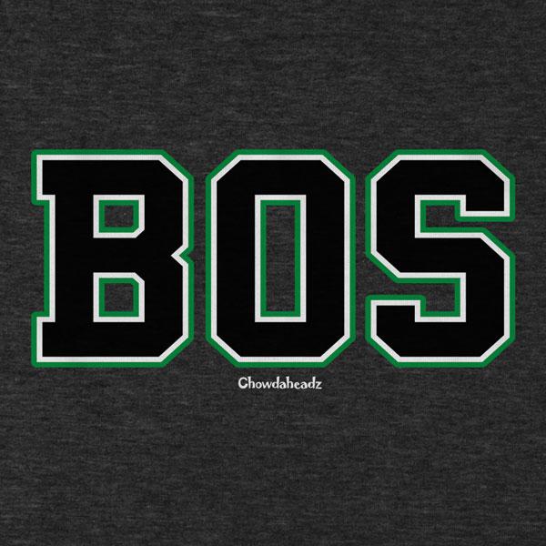 BOS Black & Green Team T-Shirt - Chowdaheadz