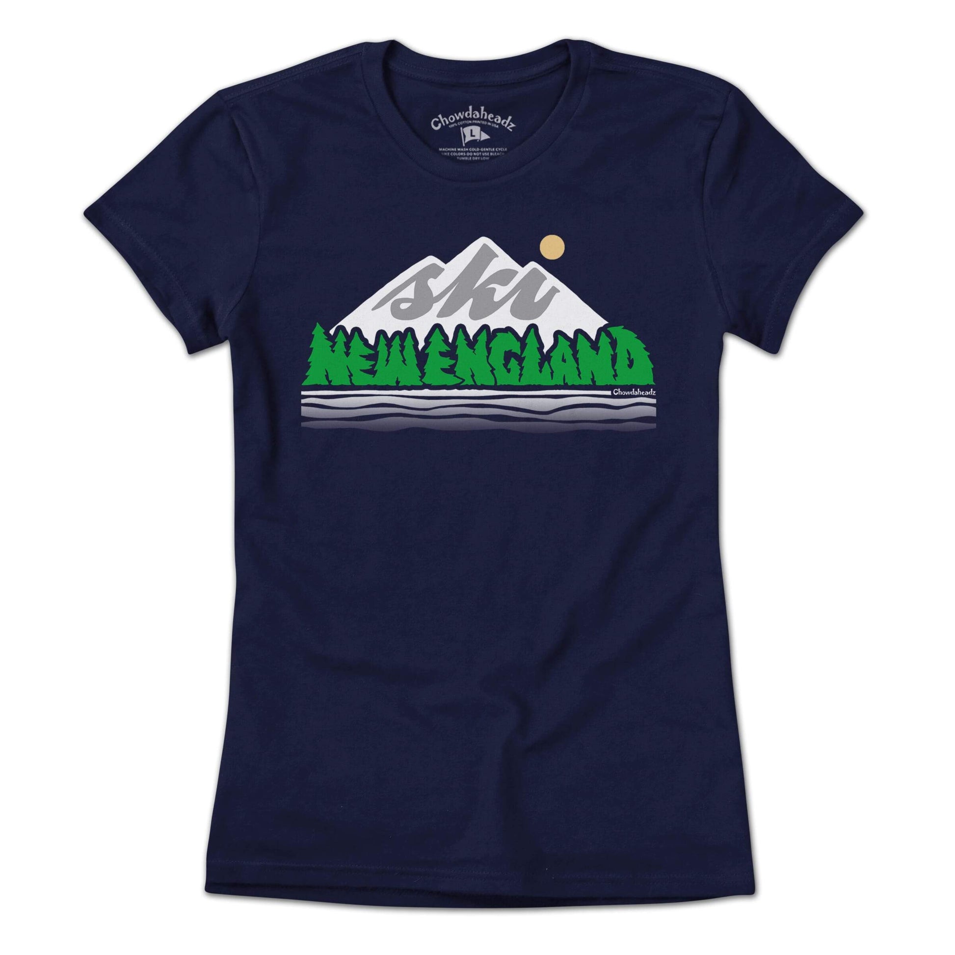 Ski New England T-Shirt - Chowdaheadz