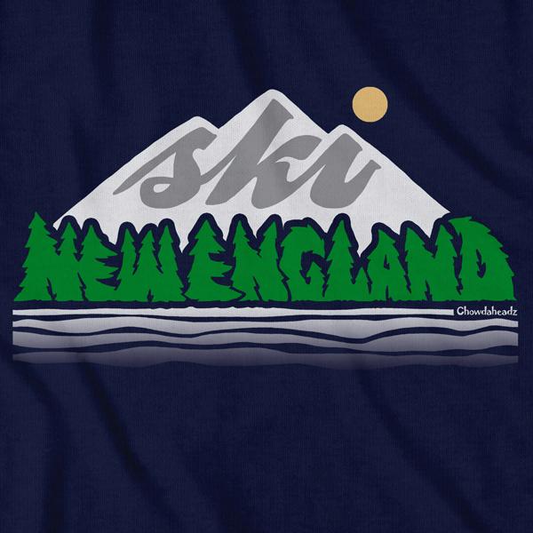 Ski New England T-Shirt - Chowdaheadz