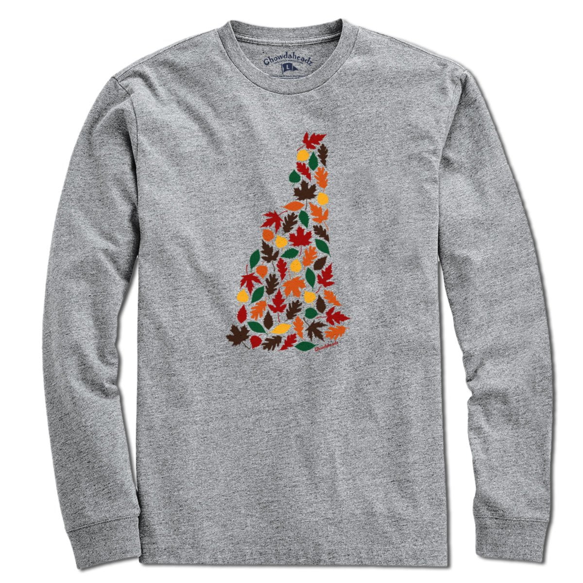 New Hampshire Fall Leaves T-Shirt - Chowdaheadz