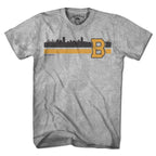 Boston B Black & Gold Sideline T-Shirt - Chowdaheadz